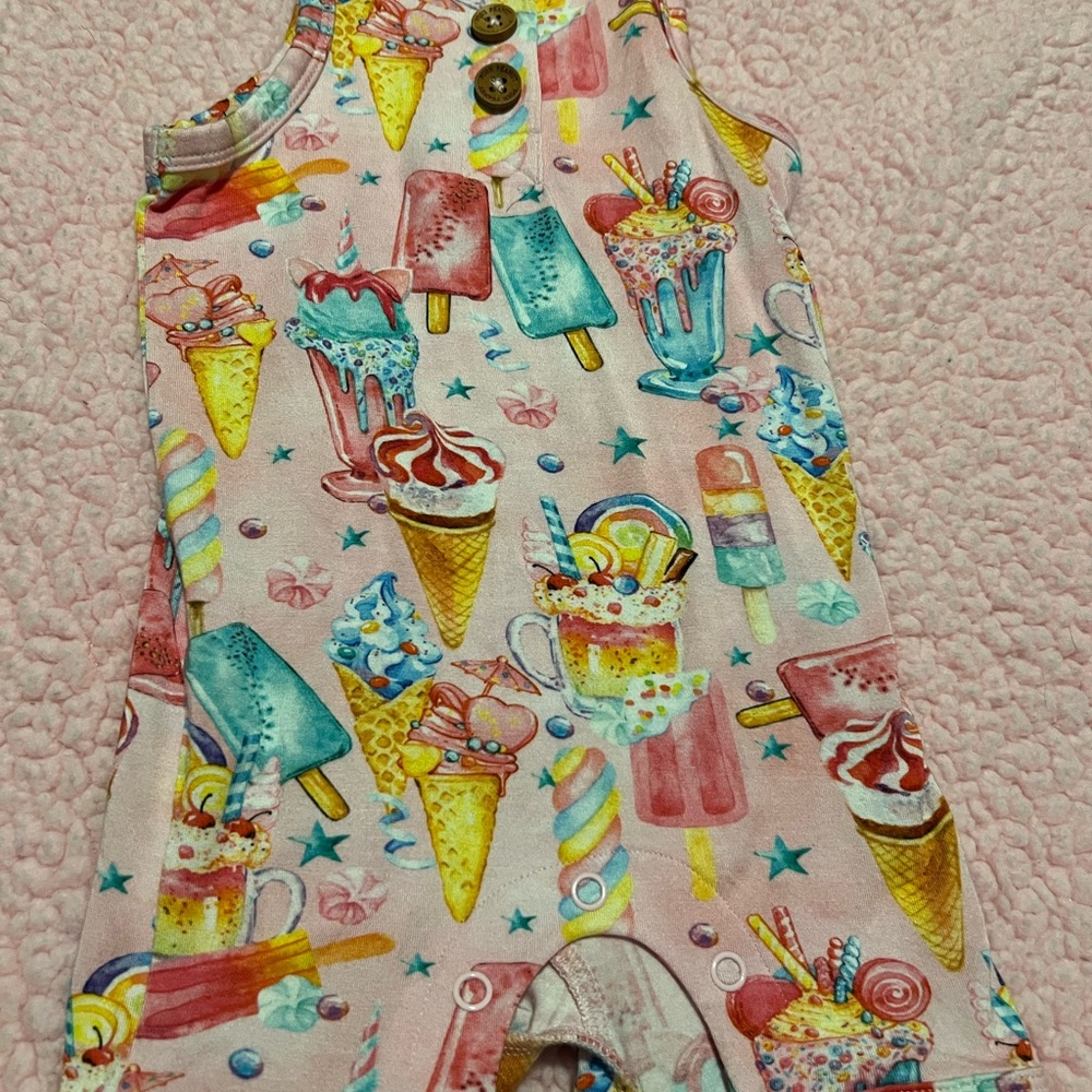 3 posh peanut outfits Colette bubble romper, Edith romper, Priscilla raserback